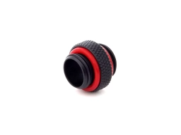 G1/4" Carbon Black Mini Dual G1/4" Extender
