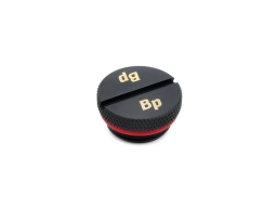 G3/8" Carbon Black Low-Profile Stop Fitting