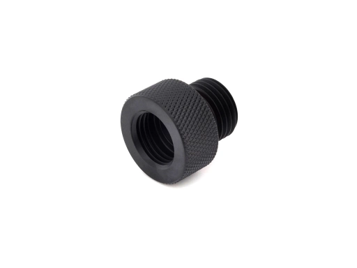 Carbon Black Thread Adapter 9/16