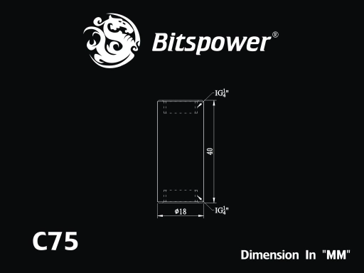 Carbon Black Dual IG1/4