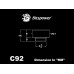 Carbon Black Thread Adapter G1/4