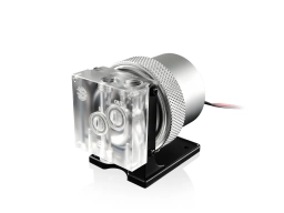 Bitspower D5 MOD Package (Clear Acrylic TOP S + MOD Kit V2 Silver 2)