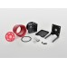 Bitspower D5 MOD Package (Black POM TOP S + MOD Kit V2 Red)