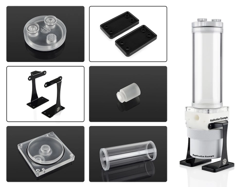 Bitspower Dual/Single D5 Top Upgrade Kit 150 Limited Edition Acrylic-Clear