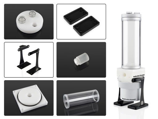 Bitspower Dual/Single D5 Top Upgrade Kit 150 Limited Edition POM-White