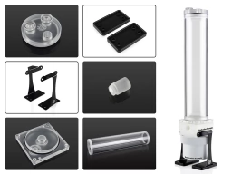 Bitspower Dual/Single D5 Top Upgrade Kit 250 Limited Edition Acrylic-Clear