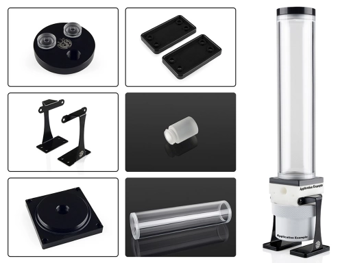 Bitspower Dual/Single D5 Top Upgrade Kit 250 Limited Edition POM-Black