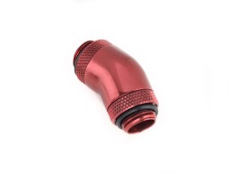 Bitspower Deep Blood Red 30-Degree With Dual Rotary G1/4" Extender