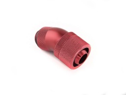G1/4" Deep Blood Red Dual Rotary 30-Degree Compression Fitting CC3 V2 For ID 3/8" OD 5/8" Tube (30X1)