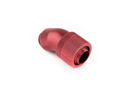 G1/4" Deep Blood Red Dual Rotary 30-Degree Compression Fitting CC4 V2 For ID 1/2" OD 5/8" Tube (30X1)