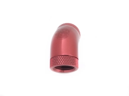 Bitspower Deep Blood Red 60-Degree With Dual Rotary Inner G1/4" Extender