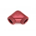 Bitspower Deep Blood Red 90-Degree With Dual Rotary Inner G1/4
