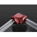 Bitspower Deep Blood Red Enhance 90-Degree Dual Multi-Link Adapter For OD 12MM