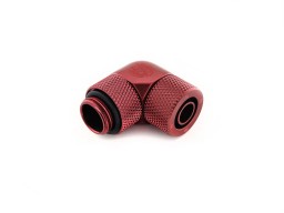 G1/4" Deep Blood Red Compression Rotary Angle Fitting For ID 8MM OD 11MM Tube