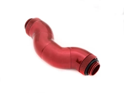 Bitspower Deep Blood Red Five Rotary Snake-Style Dual G1/4" Adapter