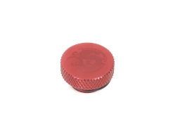 G1/4" Deep Blood Red Stop Fitting
