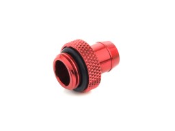 G1/4" Deep Blood Red Stubby 3/8" Fitting