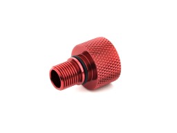 Deep Blood Red E-Adapter G1/8" to IG1/4"