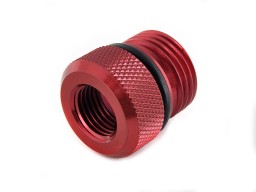 Deep Blood Red E-Adapter G1/2" to IG1/4"