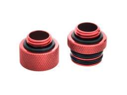 G1/4" Deep Blood Red MINI D-Plug Set