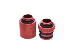 G1/4" Deep Blood Red D-Plug Set-One INCH Version