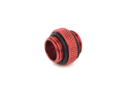 G1/4" Deep Blood Red Mini Dual G1/4" Extender