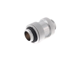 Bitspower Silver Shining Dual G1/4" Adjustable Aqua Link Pipe I (22-31MM)