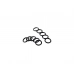 Color O-Ring Set For D-Plug Set (10PCS) (Black)