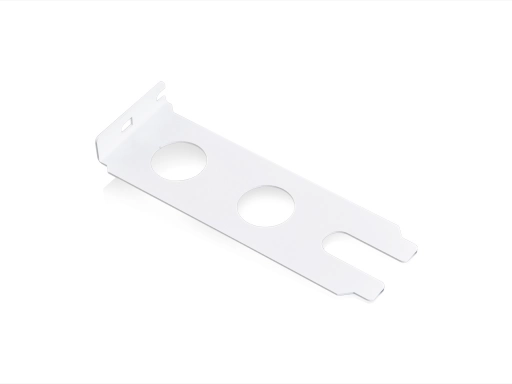 Dual PCI Pass Through Bracket (White)