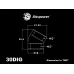 Bitspower Deluxe White 30-Degree With Dual Inner G1/4