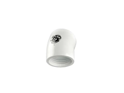 Bitspower Deluxe White 30-Degree With Dual Inner G1/4