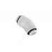 Bitspower Deluxe White 30-Degree With Dual Rotary G1/4