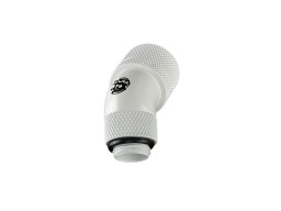 G1/4" Deluxe White Dual Rotary 45-Degree Compression Fitting CC6 V2 For ID 7/16" OD 5/8" Tube