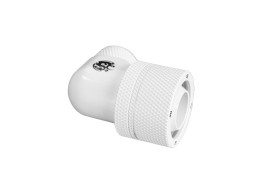 Bitspower G1/4" Deluxe White Dual Rotary Angle Compression Fitting CC5 Ultimate For ID 1/2" OD 3/4" Tube