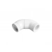 Deluxe White Triple Rotary Mini Snake-Style Dual IG1/4