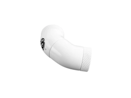 Deluxe White Triple Rotary Mini Snake-Style Dual IG1/4