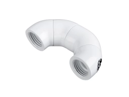 Deluxe White Triple Rotary Snake-Style Dual IG1/4