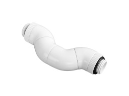 Deluxe White Five Rotary Snake-Style Dual G1/4" Adapter