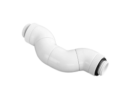 Deluxe White Five Rotary Snake-Style Dual G1/4