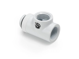 Bitspower Deluxe White T-Block Rotary G1/4