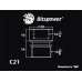 Deluxe White E-Adapter G3/8
