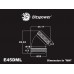 Bitspower Silver Shining Enhance 45-Degree Dual Multi-Link Adapter For OD 12MM