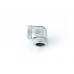 Bitspower Silver Shining Enhance 90-Degree Dual Multi-Link Adapter For OD 12MM