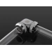 Bitspower Silver Shining Enhance 90-Degree Dual Multi-Link Adapter For OD 12MM