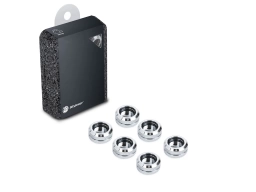 Bitspower G1/4" Silver Shining Enhance Multi-Link For OD 16MM (6PCS)