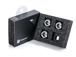 Bitspower G1/4" Silver Shining Advanced Multi-Link For OD 12MM (4PCS)