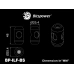 Bitspower Black Sparkle In-Line Filter