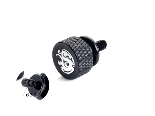 Bitspower Logo Thumb Screw For 632 (Black)
