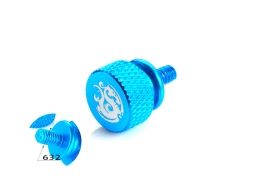Bitspower Logo Thumb Screw For 632 (Blue)