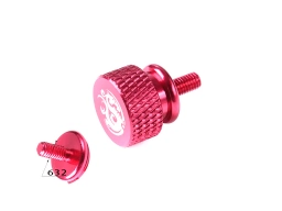 Bitspower Logo Thumb Screw For 632 (Deep Red)